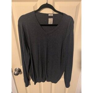 Article 365 V Neck Long Sleeve Grey Size XL